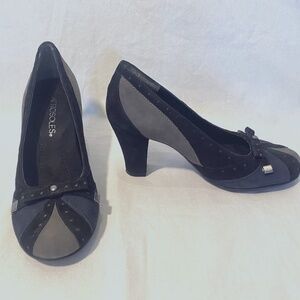 Aerosoles Dark Gray, Navy, Black Professional, 2.5" heel Size 5.5